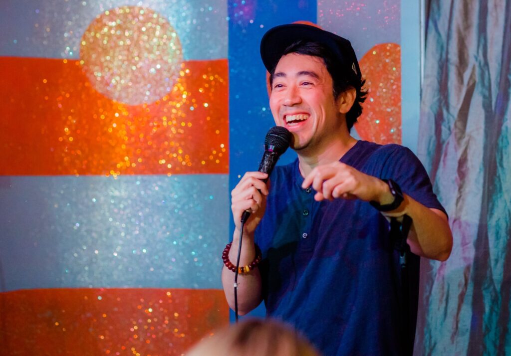 Photo of comedian Jerry Tran