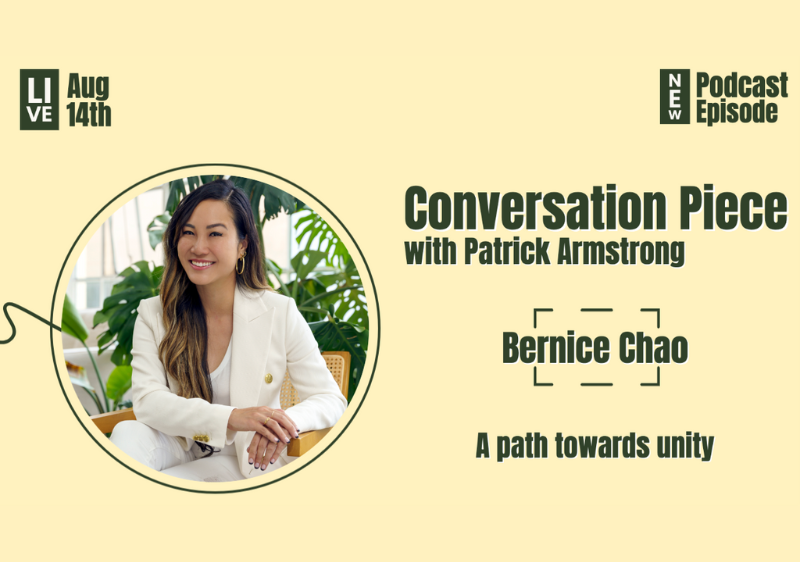Bernice Chao, creative speaker and author, shares insights on building unity for the Asian diaspora