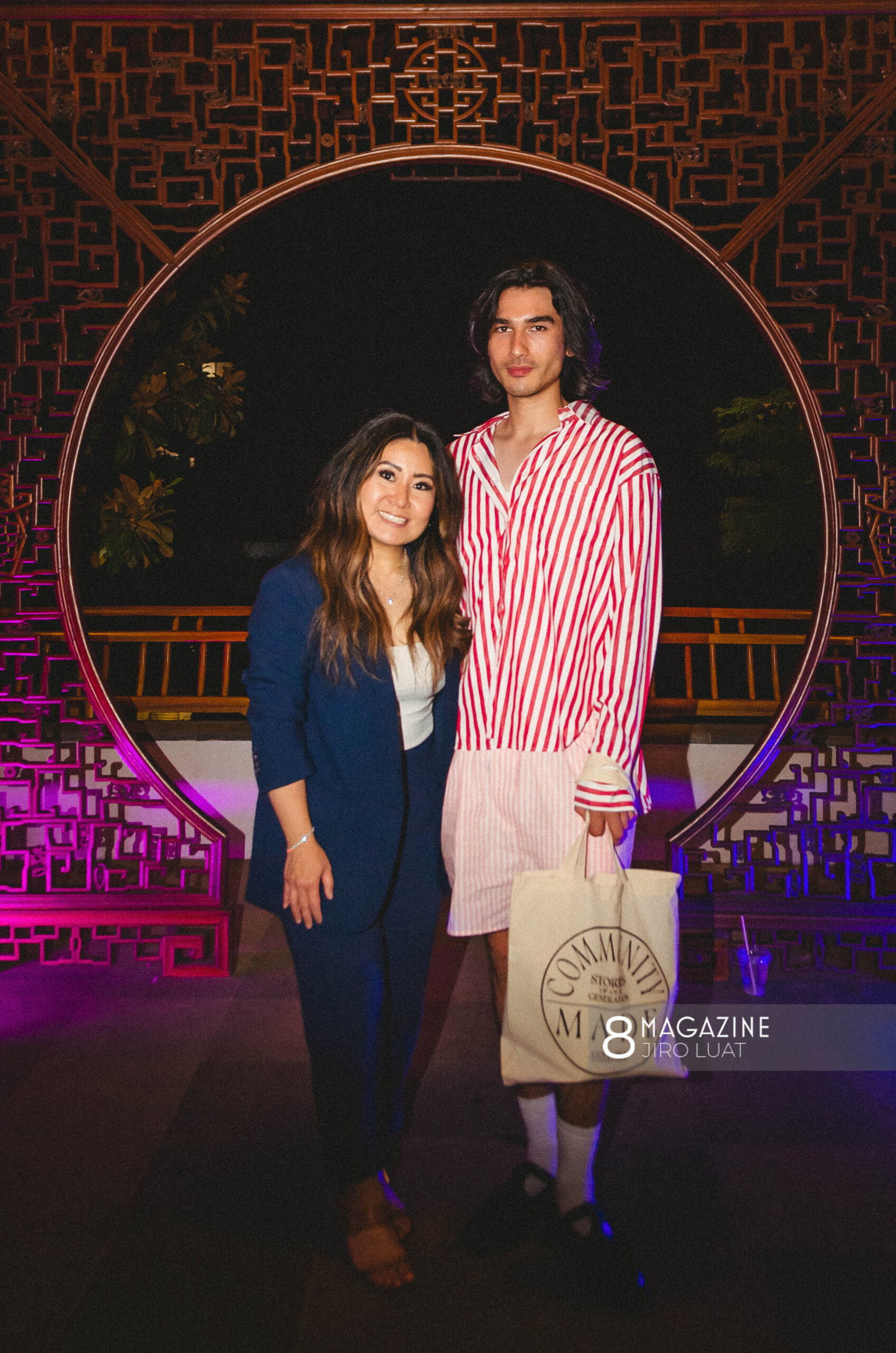 Blake Abbie and Natasha Jung