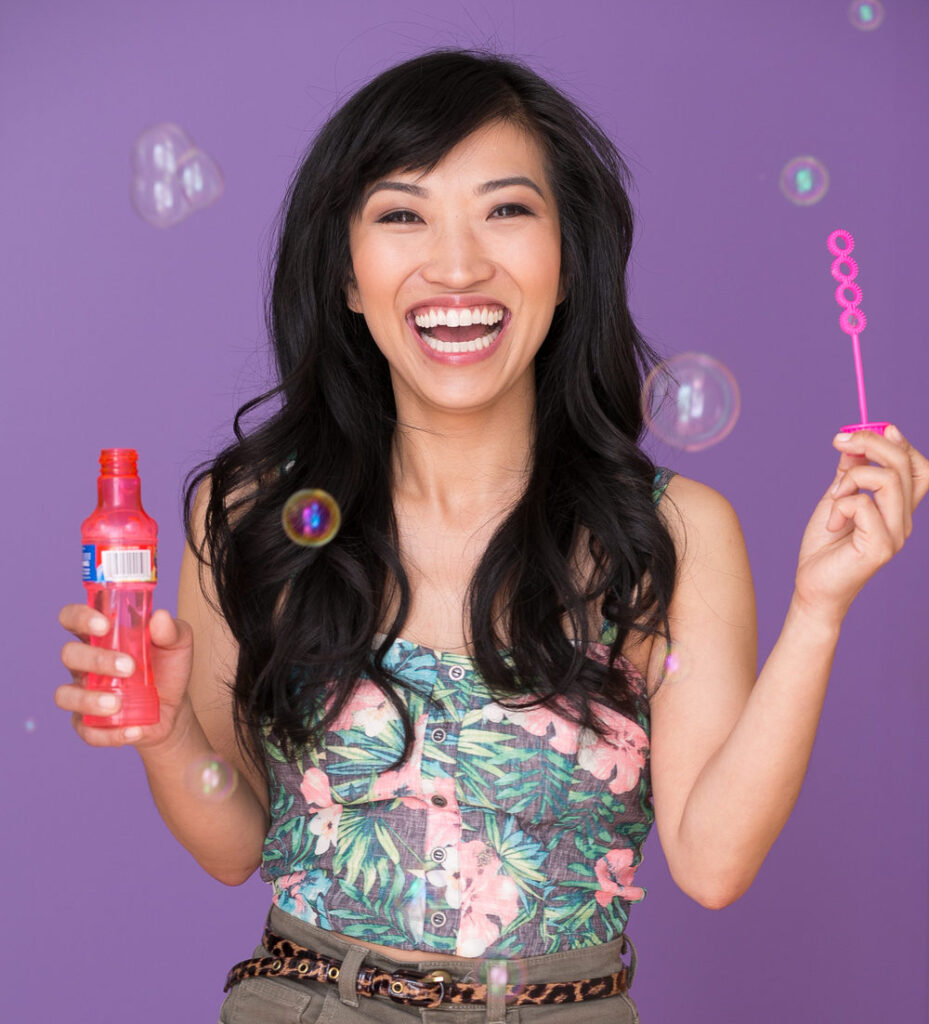 Photo of comedian Eunji Kim