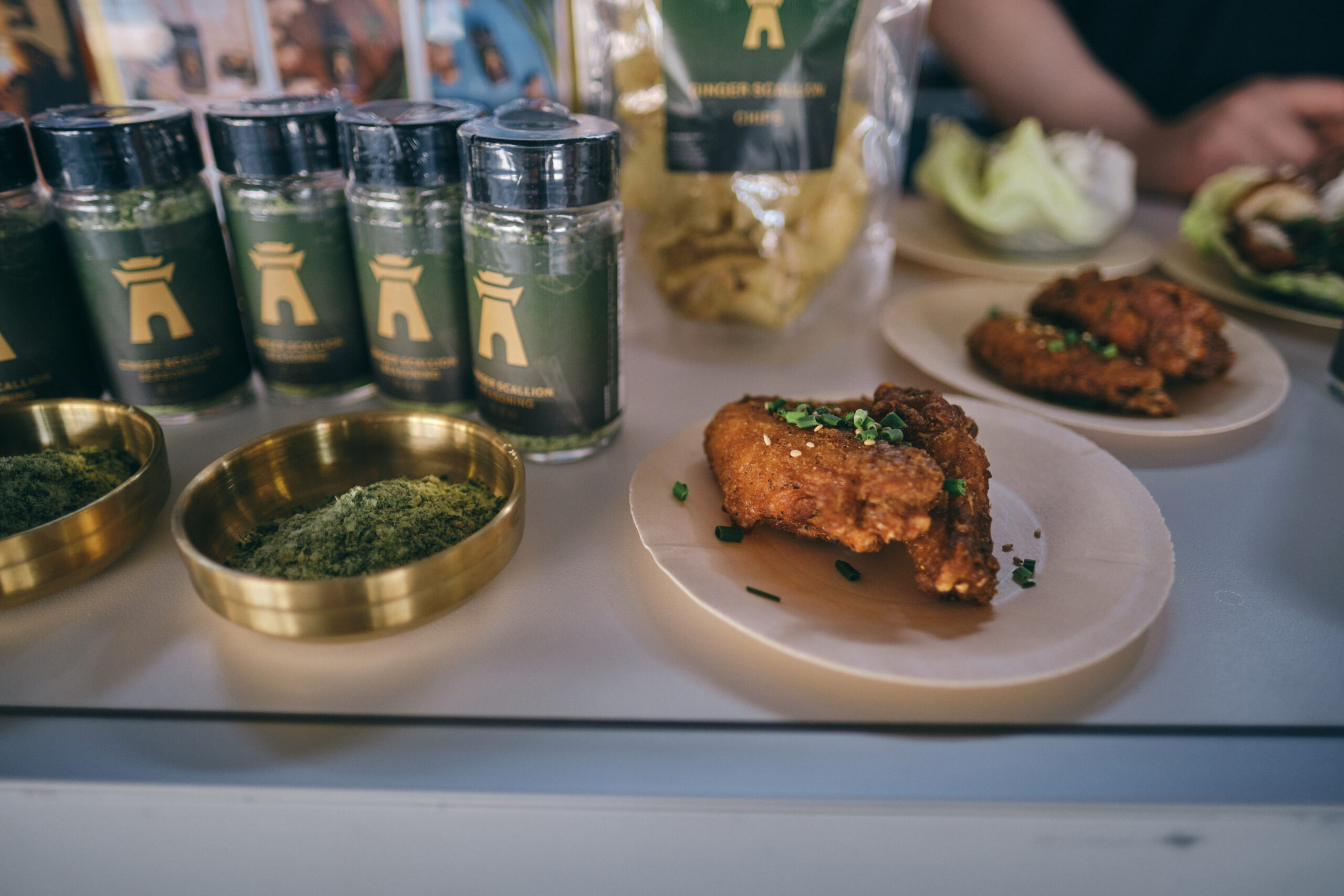 Hong Shing's ginger scallion seasoning with chicken