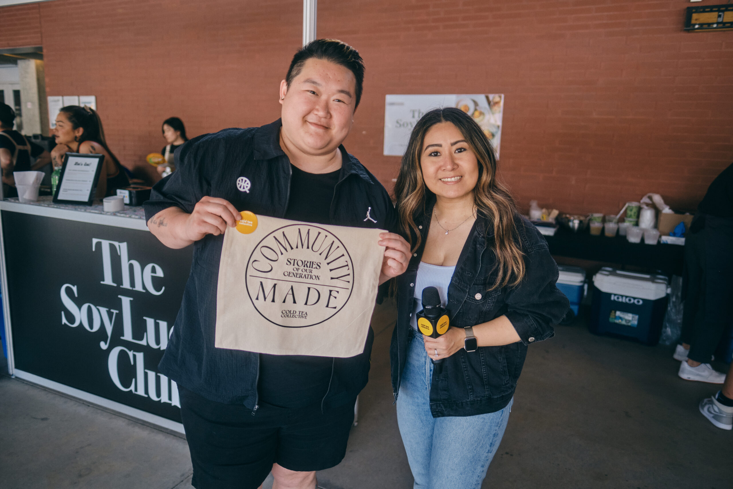 Chef Eva Chin with Natasha Jung