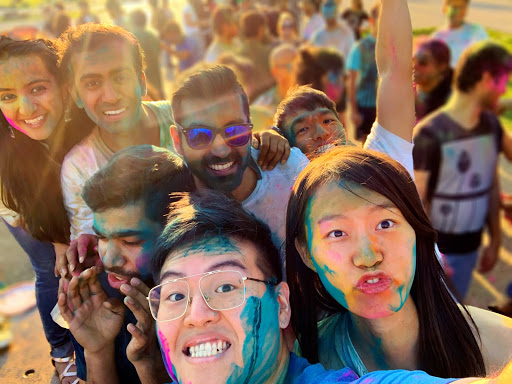 Holi Celebrations on Campus.