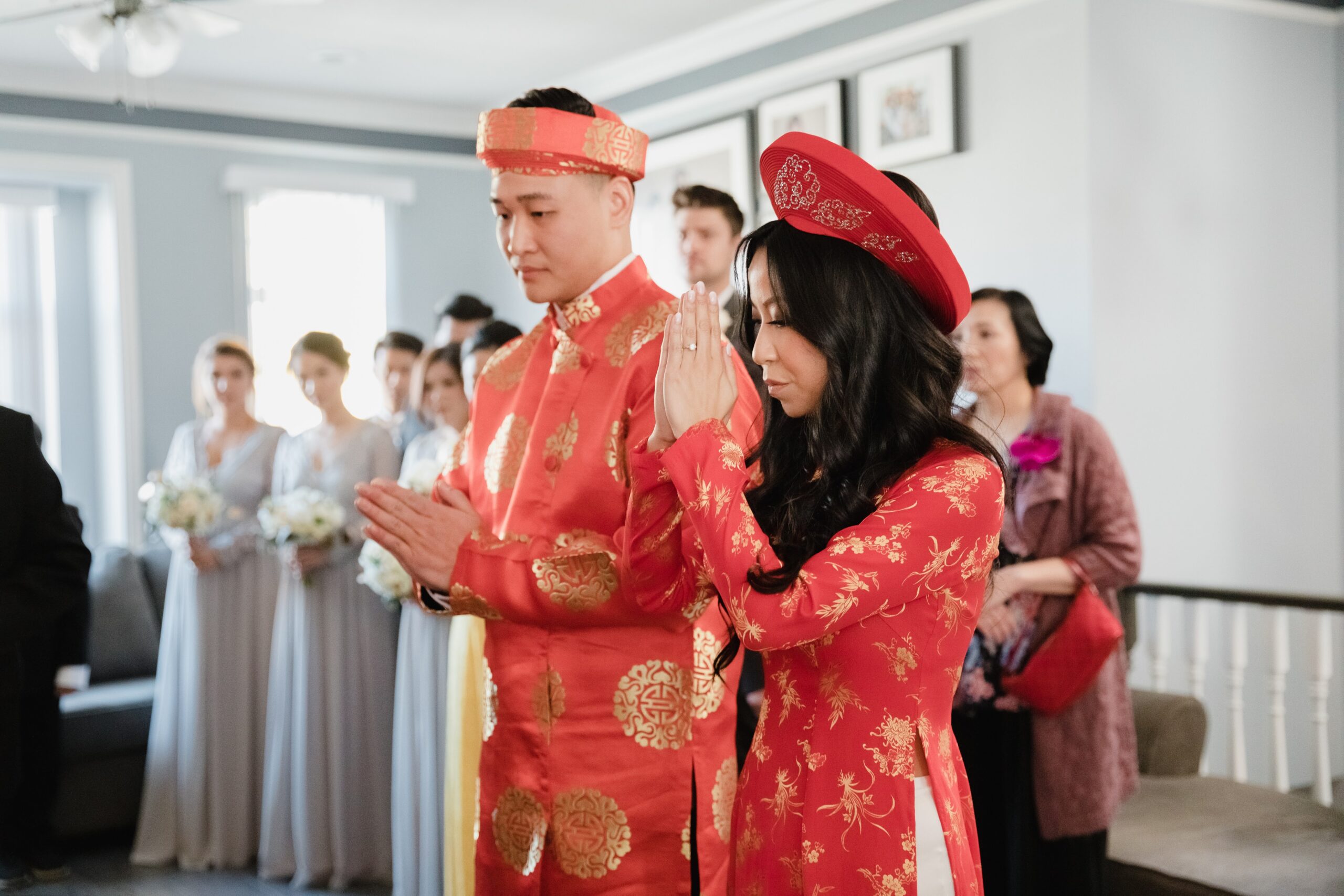 ao dai - Vietnamese wedding traditions