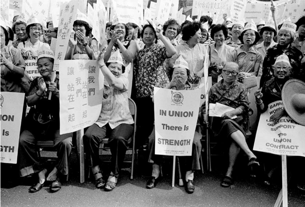 ILGWU Chinese women on strike