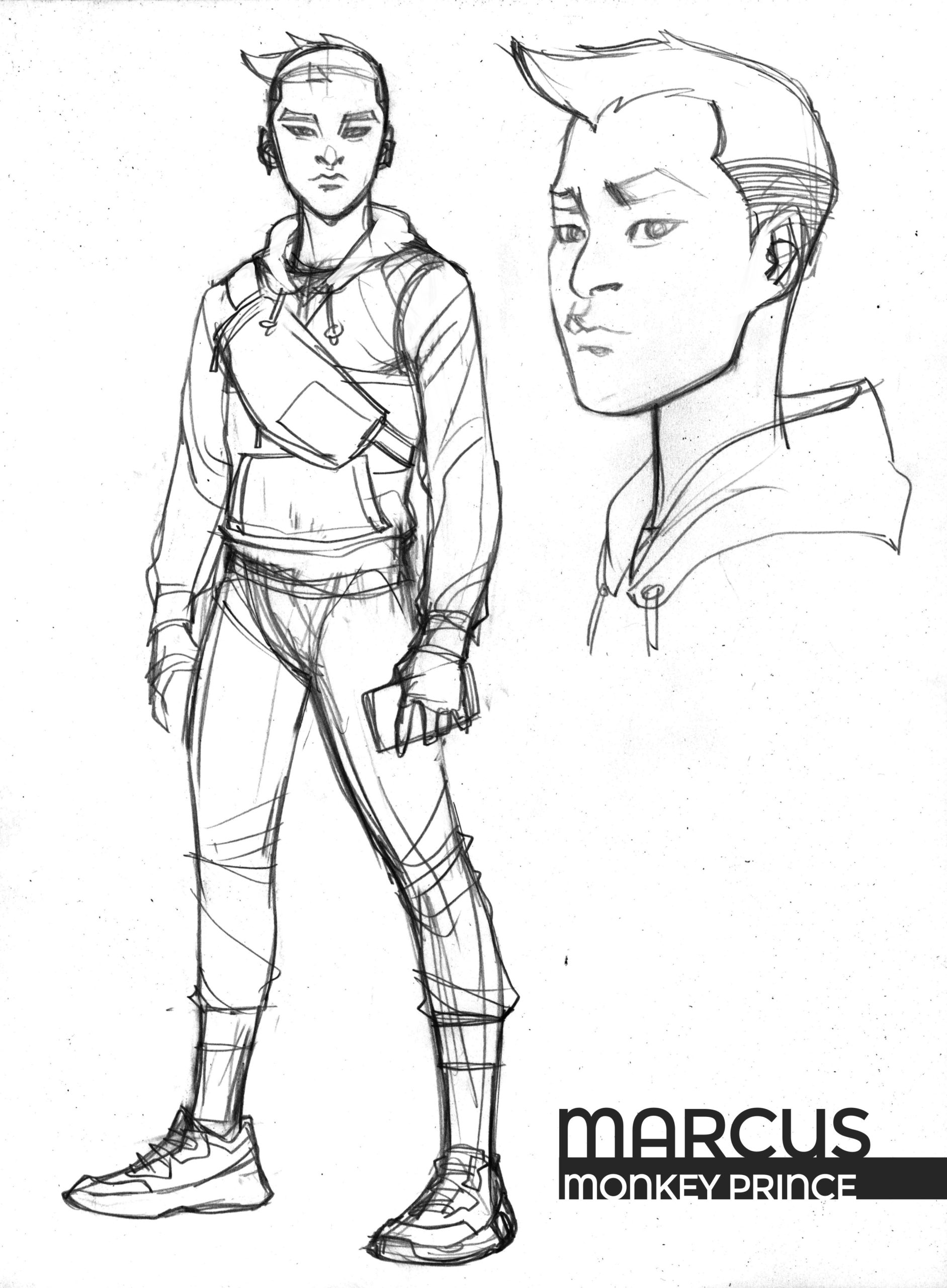 Final version of Marcus, The Monkey Prince in human form, from DC Festival of Heroes: The Asian Superhero Celebration