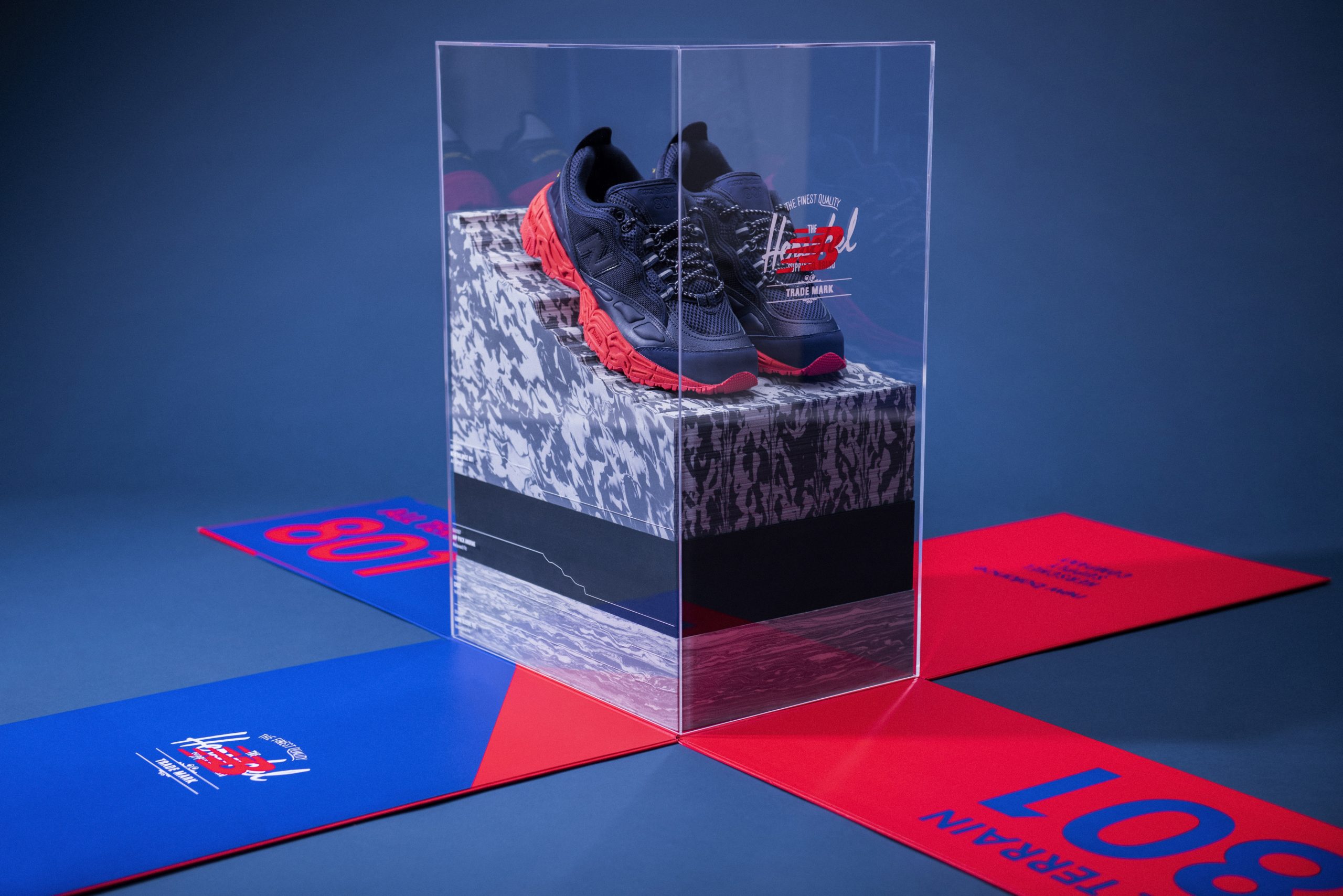 Herschel Supply Co. collaboration with New Balance for their sneaker collection.