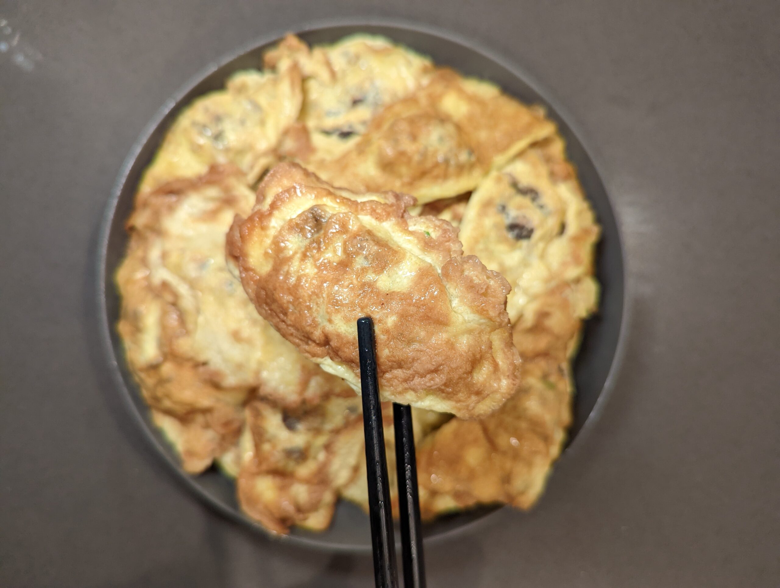 egg dumplings loove through food jonathan kong