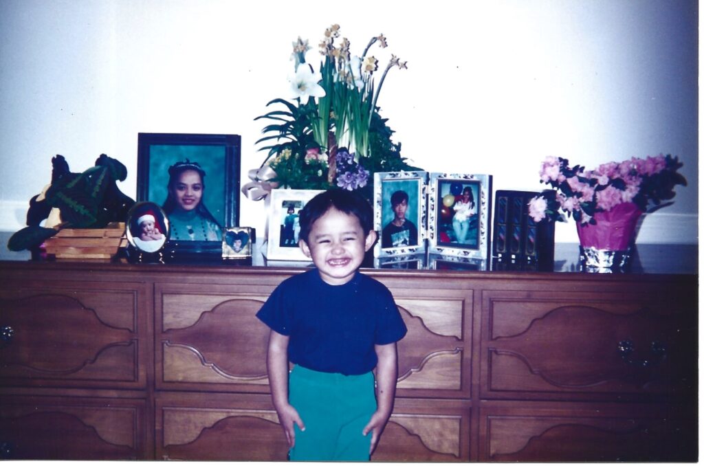 Maycko Macapugas - childhood photo 2 - Plants and Filipino Culture