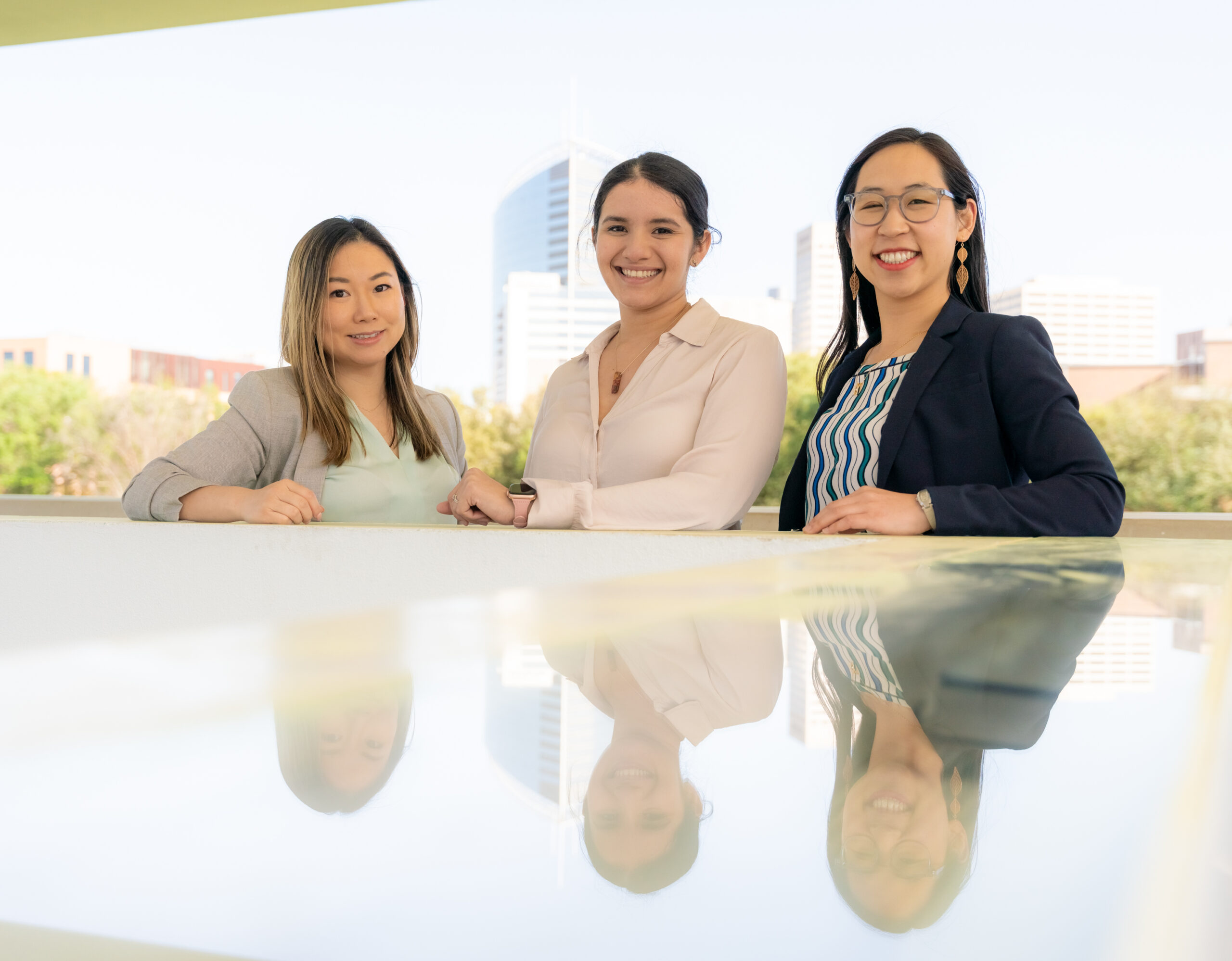 Anise Health cofounders Angel Wang, Nisha Desai, Alice Zhang