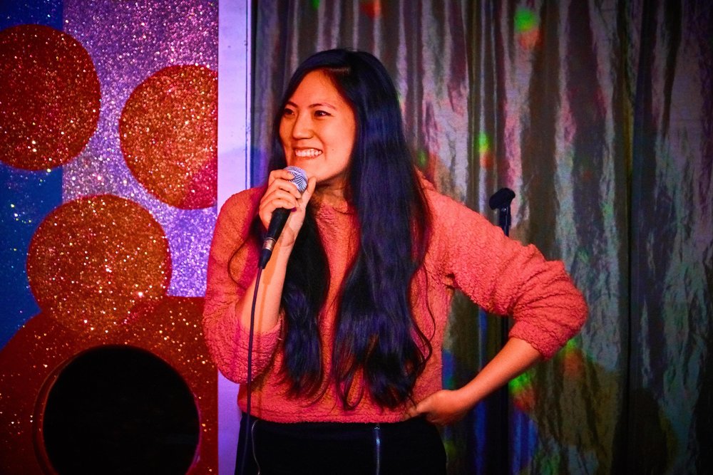 Photo of comedian Sandy Lee