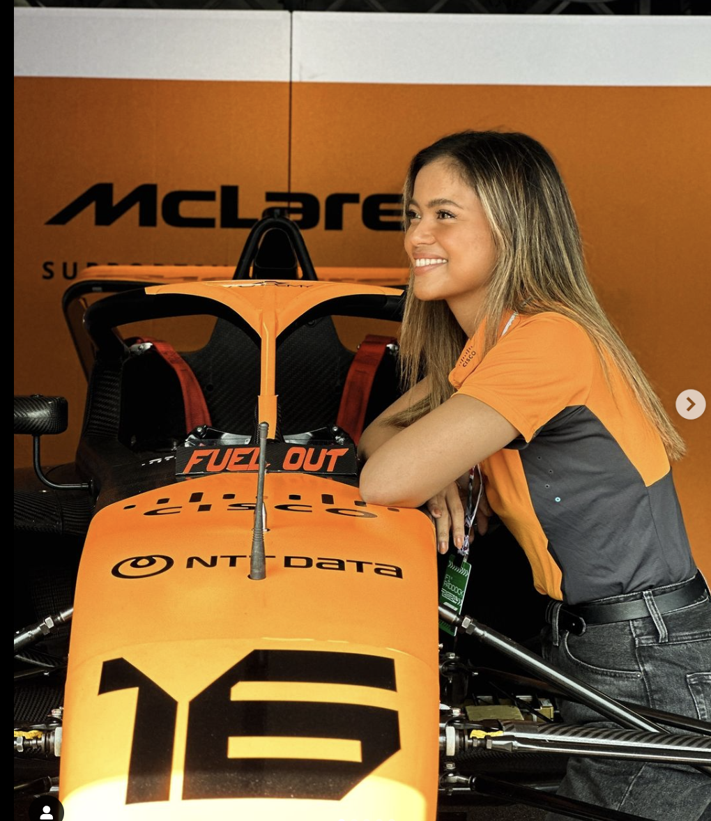 F1 Academy and McLaren racer Bianca Bustamante is proudly Filipina