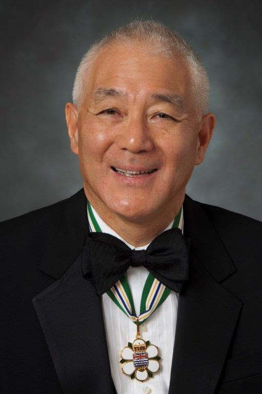 Brandt Louie portrait wearing the Order of British Columbia medal