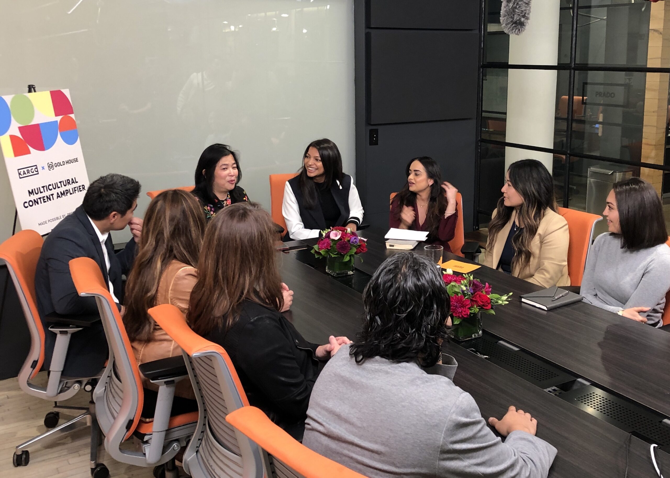 Kargo Discover Cold Tea Collective MCA Program AAPI Publishers discussing the future of diverse media and partnerships.