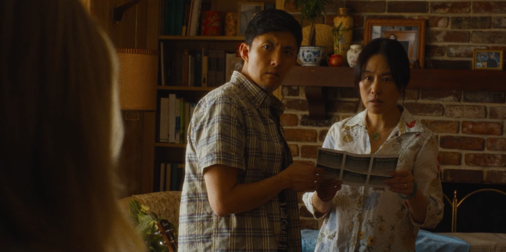 Fang Du plays Roger Wang and Vivian Wu plays Sofia Huang.